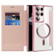 Techsuit  SmartMag Book Case  Samsung Galaxy S22 Ultra 5G  Pink