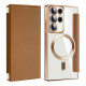 Techsuit  SmartMag Book Case  Samsung Galaxy S22 Ultra 5G  Brown