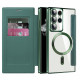 Techsuit  SmartMag Book Case  Samsung Galaxy S22 Ultra 5G  Green