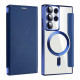 Techsuit  SmartMag Book Case  Samsung Galaxy S22 Ultra 5G  Blue