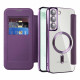 Techsuit  SmartMag Book Case  Samsung Galaxy S22 Plus 5G  Purple