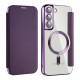 Techsuit  SmartMag Book Case  Samsung Galaxy S22 Plus 5G  Purple