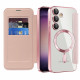 Techsuit  SmartMag Book Case  Samsung Galaxy S23  Pink