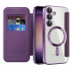 Techsuit SmartMag Book Case Samsung Galaxy S23 Plus Purple Techsuit SmartMag Book Case Samsung Galaxy S23 Plus Purple