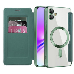 Techsuit  SmartMag Book Case  Samsung Galaxy A05  Green