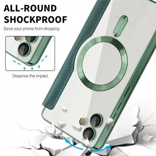Techsuit  SmartMag Book Case  Samsung Galaxy A05  Green