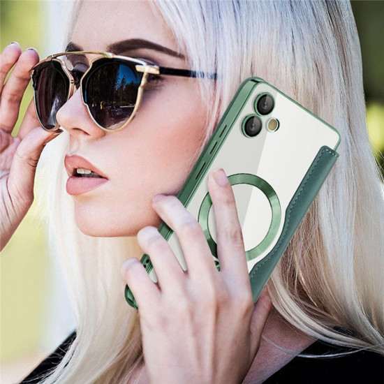 Techsuit  SmartMag Book Case  Samsung Galaxy A05  Green