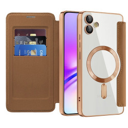 Techsuit  SmartMag Book Case  Samsung Galaxy A05  Brown