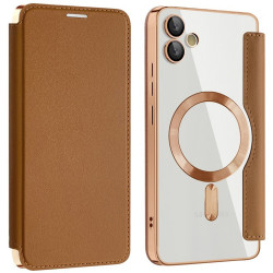 Techsuit  SmartMag Book Case  Samsung Galaxy A05  Brown