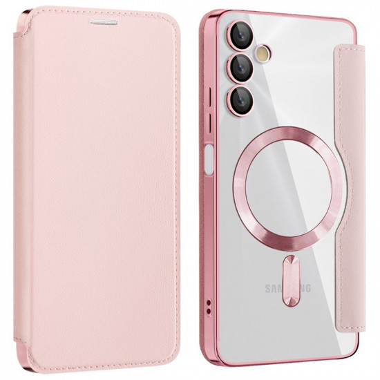 Techsuit  SmartMag Book Case  Samsung Galaxy A05s  Pink