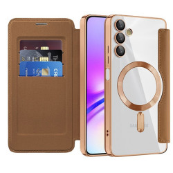 Techsuit  SmartMag Book Case  Samsung Galaxy A05s  Brown