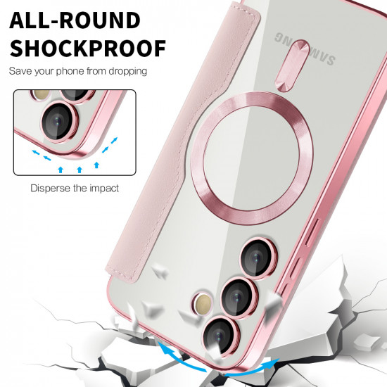 Techsuit  SmartMag Book Case  Samsung Galaxy S24  Pink
