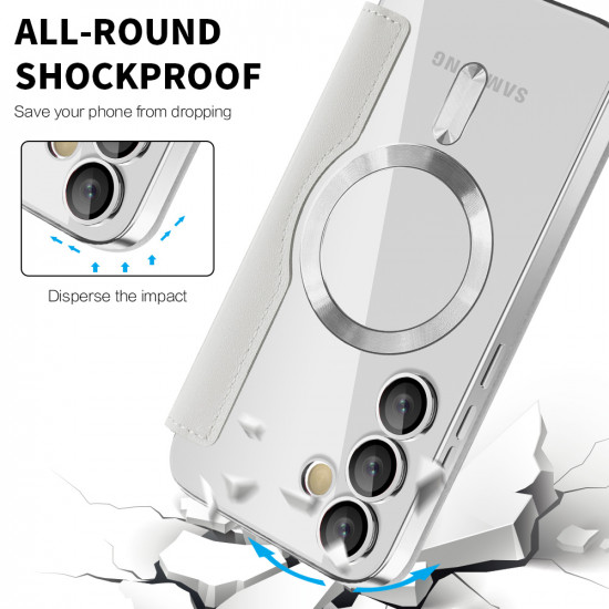 Techsuit  SmartMag Book Case  Samsung Galaxy S24  Gray