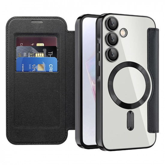 Techsuit  SmartMag Book Case  Samsung Galaxy A35 5G  Black