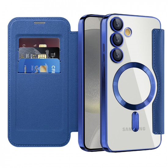Techsuit  SmartMag Book Case  Samsung Galaxy S24  Blue