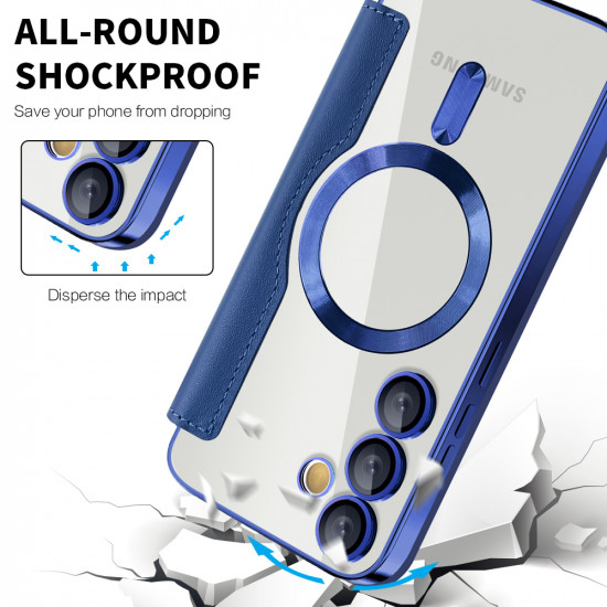 Techsuit  SmartMag Book Case  Samsung Galaxy S24  Blue