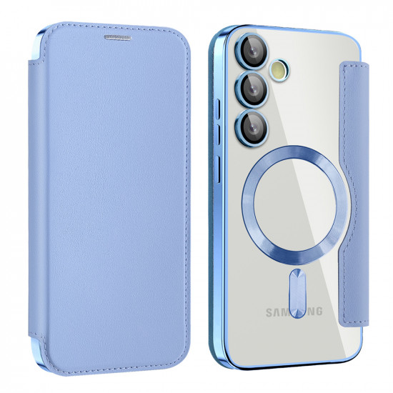 Techsuit  SmartMag Book Case  Samsung Galaxy S24  Light Blue