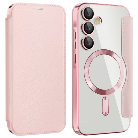 Techsuit  SmartMag Book Case  Samsung Galaxy A35 5G  Pink