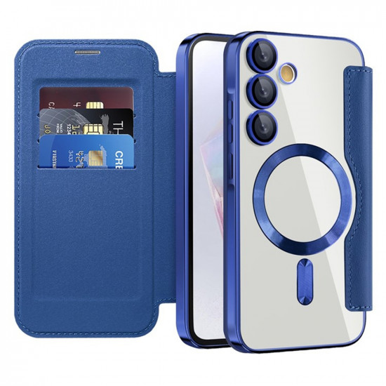 Techsuit  SmartMag Book Case  Samsung Galaxy A35 5G  Blue