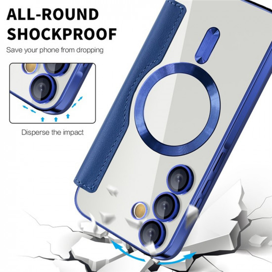 Techsuit  SmartMag Book Case  Samsung Galaxy A35 5G  Blue