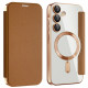Techsuit  SmartMag Book Case  Samsung Galaxy A55 5G  Brown