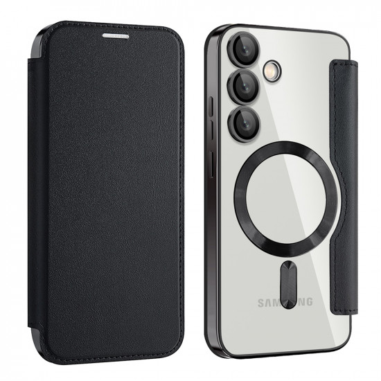 Techsuit  SmartMag Book Case  Samsung Galaxy S24 FE  Black