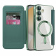 Techsuit  SmartMag Book Case  Samsung Galaxy S24 FE  Green