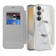 Techsuit  SmartMag Book Case  Samsung Galaxy S24 FE  Gray