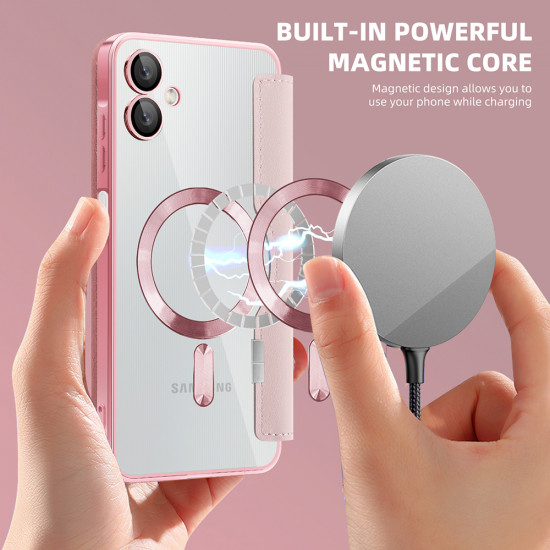 Techsuit  SmartMag Book Case  Samsung Galaxy A06  Pink