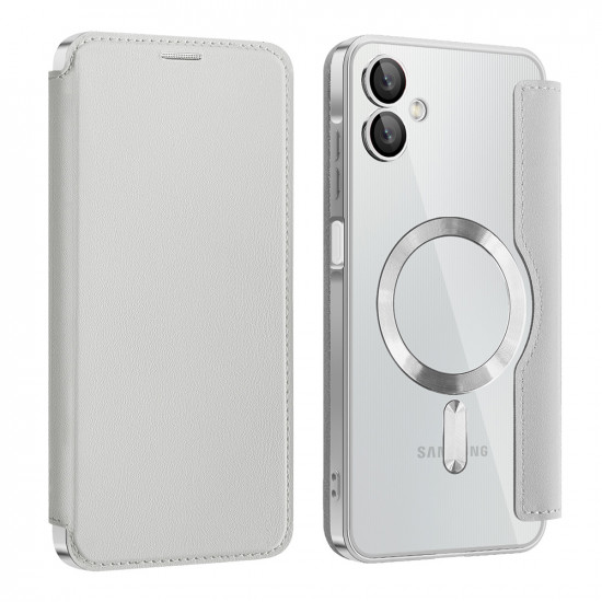 Techsuit  SmartMag Book Case  Samsung Galaxy A06  Gray