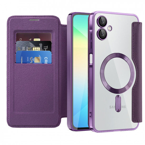 Techsuit  SmartMag Book Case  Samsung Galaxy A06  Purple
