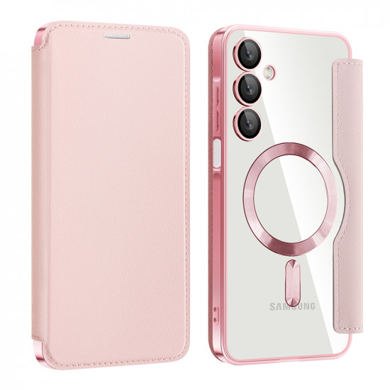 Techsuit  SmartMag Book Case  Samsung Galaxy A16 4G / A16 5G  Pink