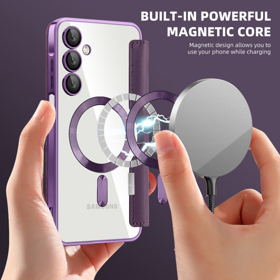 Techsuit SmartMag Book Case Samsung Galaxy A16 4G / A16 5G Purple Techsuit SmartMag Book Case Samsung Galaxy A16 4G / A16 5G Purple