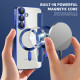 Techsuit  SmartMag Book Case  Samsung Galaxy S25  Blue