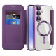 Techsuit  SmartMag Book Case  Samsung Galaxy S25  Purple