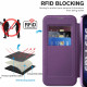 Techsuit  SmartMag Book Case  Samsung Galaxy S25  Purple