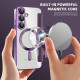 Techsuit  SmartMag Book Case  Samsung Galaxy S25  Purple