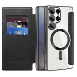Techsuit  SmartMag Book Case  Samsung Galaxy S25 Ultra  Black
