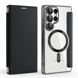 Techsuit  SmartMag Book Case  Samsung Galaxy S25 Ultra  Black