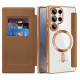 Techsuit SmartMag Book Case Samsung Galaxy S25 Ultra Brown Techsuit SmartMag Book Case Samsung Galaxy S25 Ultra Brown