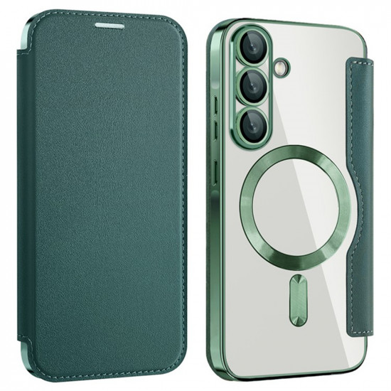 Techsuit  SmartMag Book Case  Samsung Galaxy A36 5G  Green