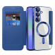 Techsuit  SmartMag Book Case  Samsung Galaxy A36 5G  Blue