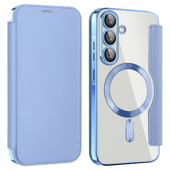 Techsuit  SmartMag Book Case  Samsung Galaxy A36 5G  Light Blue
