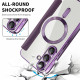 Techsuit  SmartMag Book Case  Samsung Galaxy A36 5G  Purple