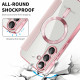 Techsuit SmartMag Book Case Samsung Galaxy A26 5G Pink Techsuit SmartMag Book Case Samsung Galaxy A26 5G Pink
