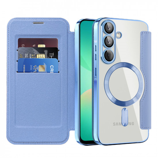 Techsuit  SmartMag Book Case  Samsung Galaxy A26 5G  Light Blue