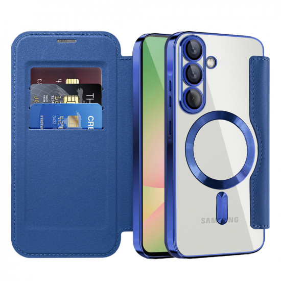 Techsuit  SmartMag Book Case  Samsung Galaxy A56 5G  Blue