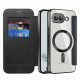 Techsuit  SmartMag Book Case  Google Pixel 9a  Black