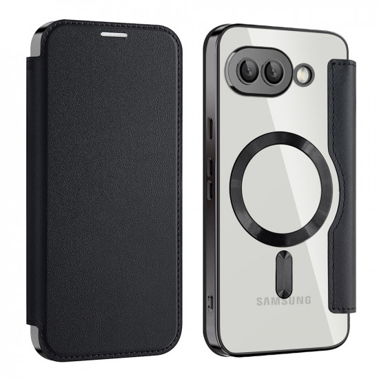 Techsuit  SmartMag Book Case  Google Pixel 9a  Black