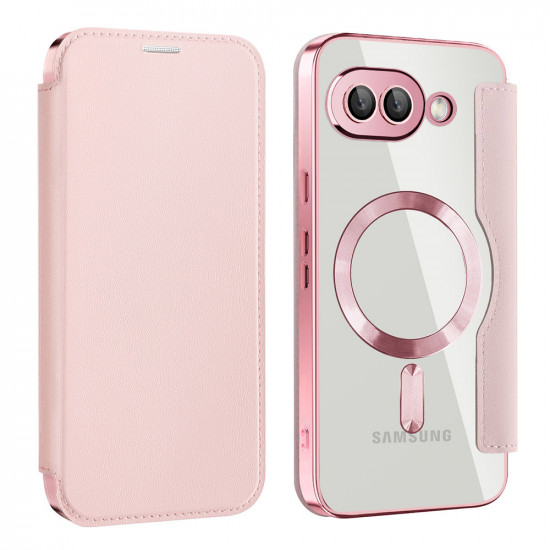 Techsuit  SmartMag Book Case  Google Pixel 9a  Pink